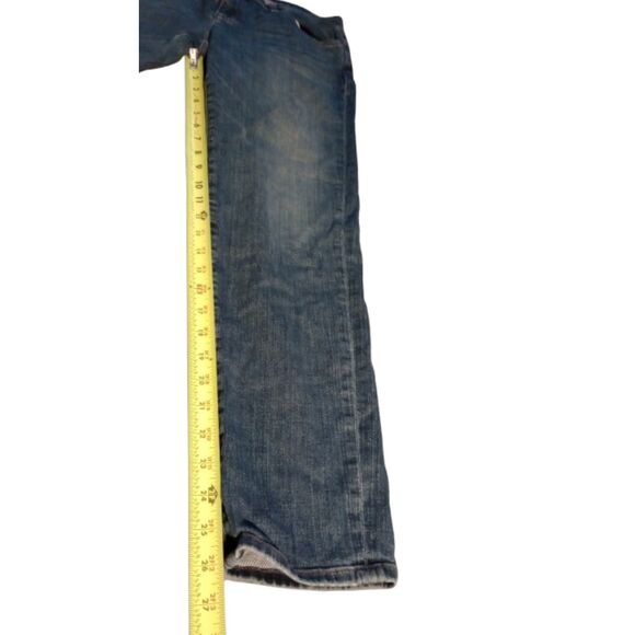 Eileen Fisher Women's Size 8 Straight Leg Blue Jeans - Picture 4 of 8